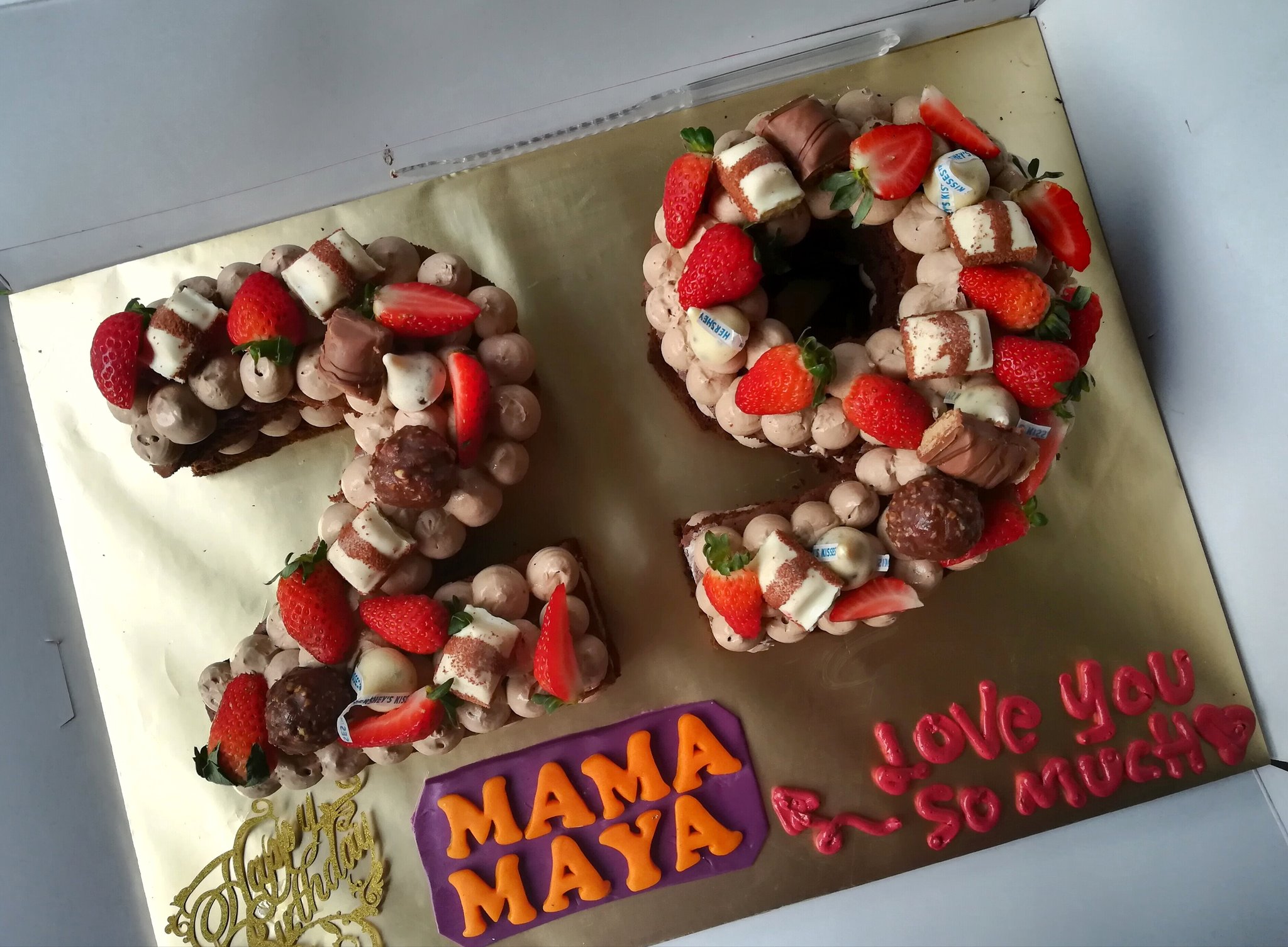 cakes & sweets on Twitter "mencari kek/brownies monogram boleh ws