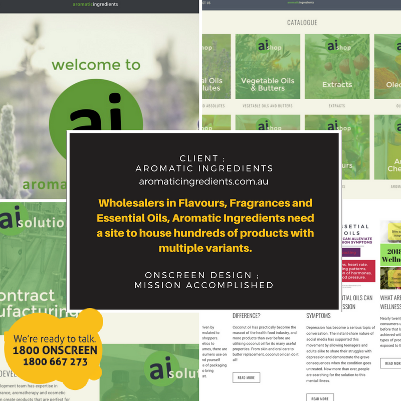 OnScreenDesigns's tweet photo. Wholesalers in Flavours, Fragrances and Essential Oils, Aromatic Ingredients need a site to house hundreds of products with multiple variants.
https://t.co/REpL7cCOOn
#onscreendesigns https://t.co/sqIbukizyW