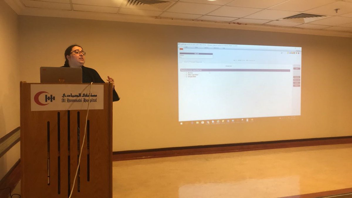 e_sehha's tweet image. 3M™ Codefinder™ Software Training for Al-Hammadi Hospital @ALHAMMADI_HOSP 
#ICD #CRS #Medical_Coding #ACHI #ACS #Health_Informatics
@raranaim @__Nadoii