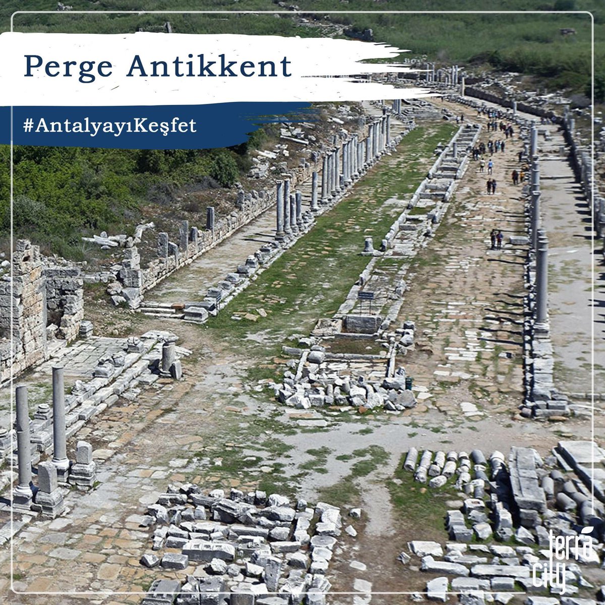 terracityavm's tweet photo. TerraCity ile şehri keşfetmeye devam ediyoruz. 😍
Bu hafta TerraCity’e 18 Km uzaklıktaki Perge Antikkent’deyiz.
We continue to explore the city with TerraCity 😉 
We are at ancient city Perge this week where is 18 km. far from here! #TerraCity #Antalya #PergeAntikkent https://t.co/u3ccq4GQNC