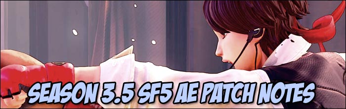 eventhubs's tweet photo. Season 3.5 patch notes for Street Fighter 5: Arcade Edition released https://t.co/hrVnOiVEGE https://t.co/QJuSSif4dF
