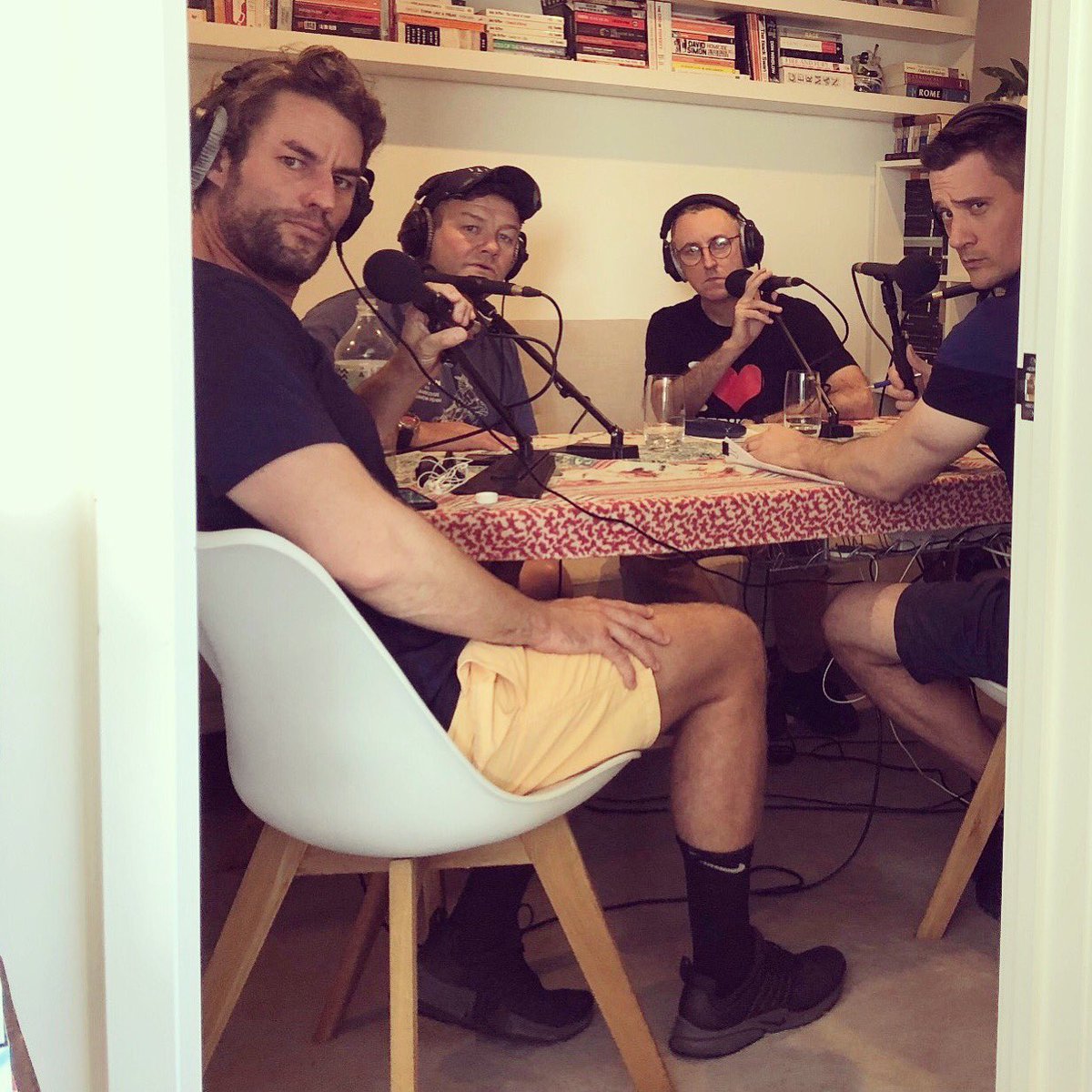 ashwilliams1's tweet photo. TEAM Effort podcast is back! With original lineup: Me, @mredkavalee @mrtonymartin @lawrencemooney @jaybillmueller For legal reasons this episode was recorded in a cupboard. Listen free here https://t.co/CeKvczqWaa OR https://t.co/TgNFTQ0ldd #RustyTrombones #Business https://t.co/CNd7Cs9unp