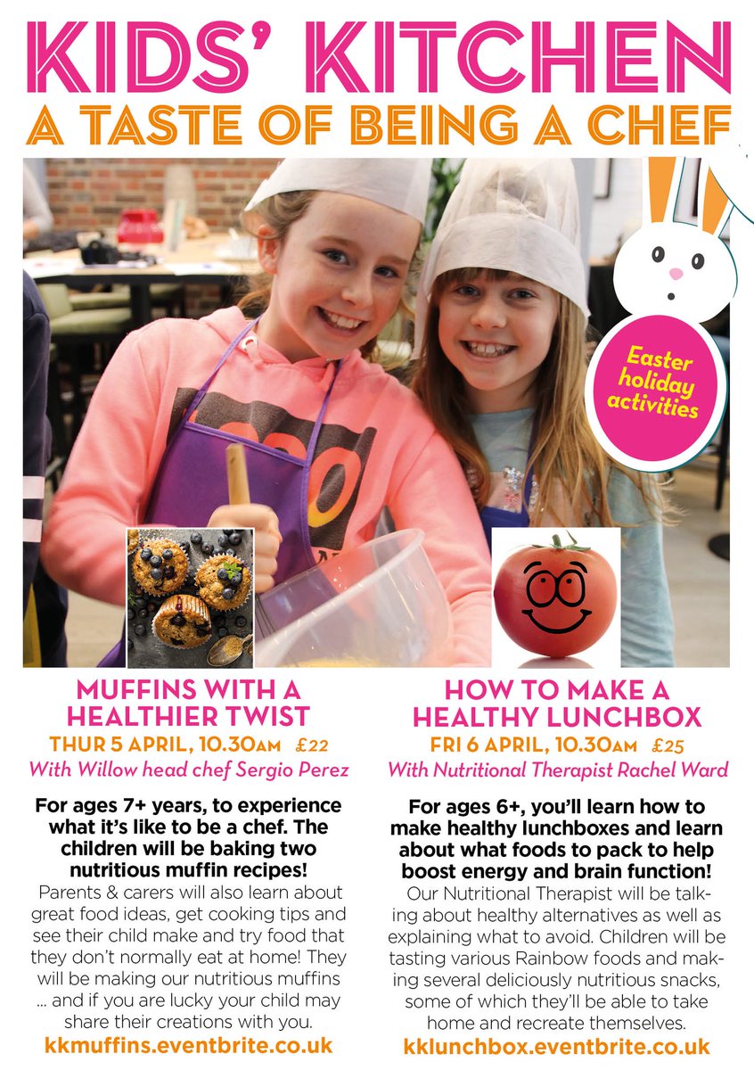 your_willow's tweet image. *KIDS' KITCHEN WORKSHOPS THIS WEEK!*
... last few spaces left!