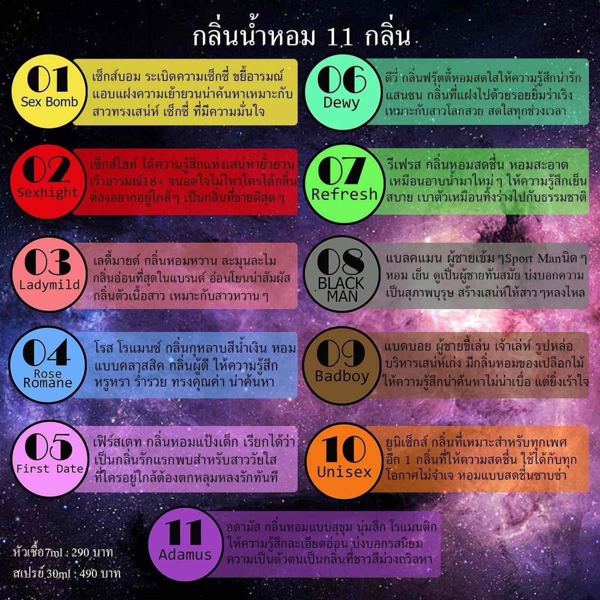 moonniiemoonny's tweet photo. 😉รู้ยังว่าร้านเรามีน้ำหอมให้เลือกถึง 11 กลิ่นเลยนะ💕 #ของดีบอกต่อ #ของมันต้องมี #รีวิวเซเว่น #เลสเบี้ยน #ชอบผู้หญิง #ถูกและดีบอกต่อ #ชี้เป้าโปรถูก #ชี้เป้า #ยืมเมจ #เรียลหญิง #เรียลมหาลัย #น้ำหอม #ฉันจะสวย #ฉันจะขาว #ฉันจะผอม https://t.co/KuTXG08hbu
