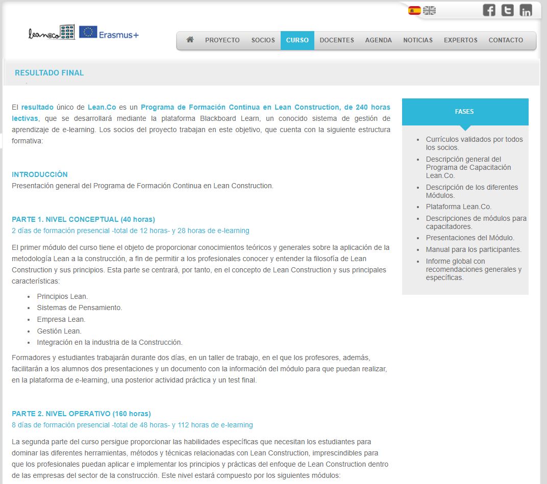 LeanCoEU's tweet photo. El proyecto #LeanCoEU ha desarrollado un curso de 240 horas -presenciales y online-, del que ya se están haciendo los pilotos.
#formación #construcción
https://t.co/LNDK6mQZfU https://t.co/BHHTcxIVJn