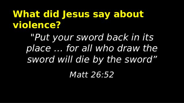 die by the sword die by the sword