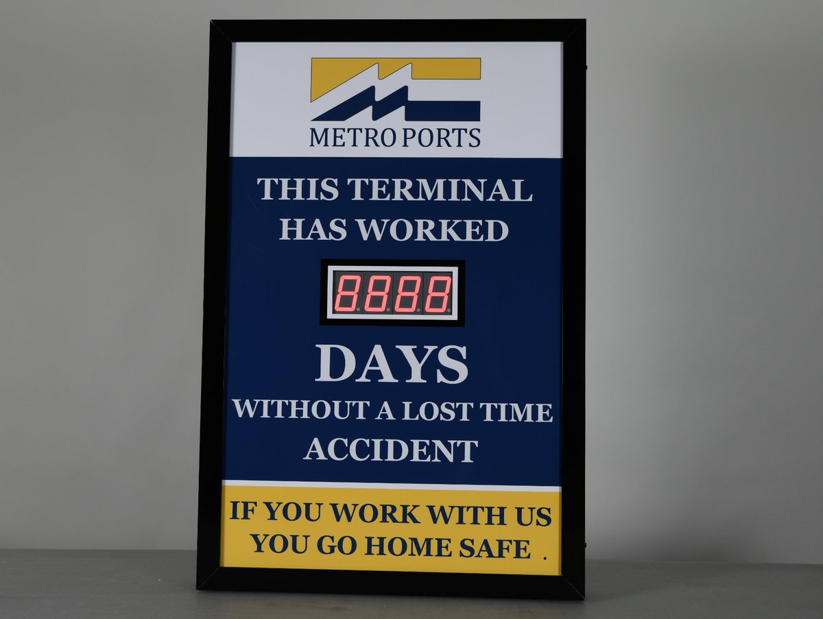 CousignLLC's tweet image. Metro Ports If you work with us you go home safe 

This terminal has worked #### days without a lost time accident

#maritime #metroports #terminaloperator #stevedoring #cargo #bulkhandling #safetyfirst #safety