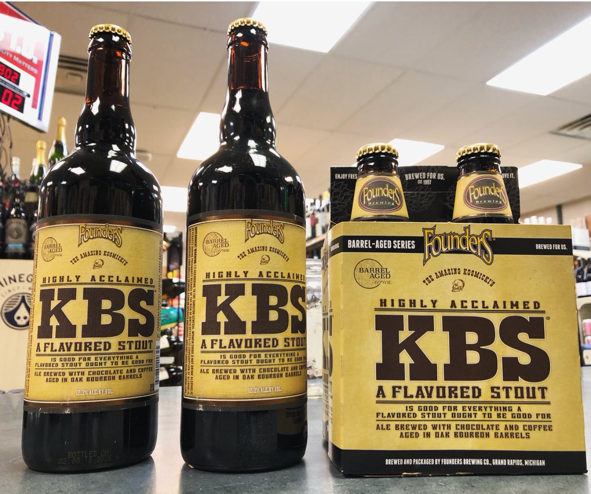 LovelandCappys's tweet photo. KBS @foundersbrewing is out and about y’all #FoundersKBS #foundersbeer #KBS #craftbeer https://t.co/KY16NKe7yL