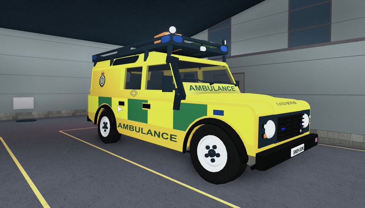 Cambridgeshire National Health Service Roblox On Twitter Thanks To Ccgeorgewalters For Updating Our Rapid Response Vehicle And Our Trauma And Critical Care Jeep - uk ambulance roblox
