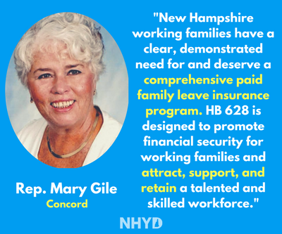 NHYoungDems's tweet photo. Dozens have sent a letter to their State Senator. Will you join? 

Paid Family &amp; Medical Leave Insurance is up this week in the NH Senate. Use this form to easily send your Senator a letter asking them to support this vital family program #NHpolitics #FMLI https://t.co/WoJyJLJtRl https://t.co/ukFvRd1bnO