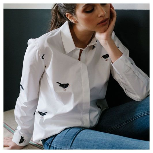 GIBSONBIRKBECK's tweet photo. BLACKBIRD | SECRET GARDEN COLLECTION
.
.
.
#blackbird #gardenbirds #secretgardencollection #printdesign #printedshirts #interiordesign #farmhouse https://t.co/9AMkGLyiUL