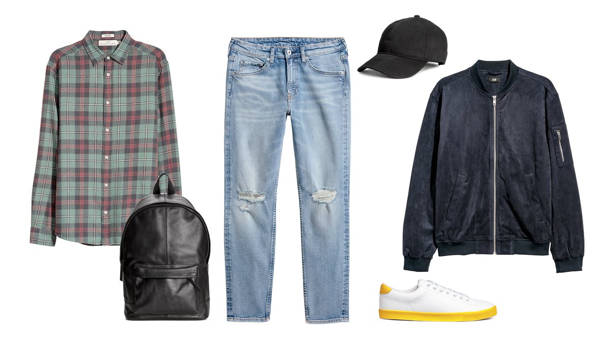 H M Japan على تويتر 新作メンズ 動きやすくて洗練されたボマージャケット 白のスニーカー レザーのバックパック お求めはお近くのh Mかオンラインストアで Hm T Co Iiybuebnpn