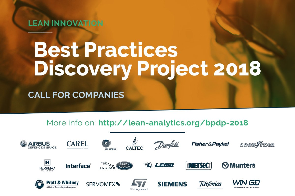 Lean_LAA's tweet photo. The #BestPracticesDiscoveryProject is running annually since 2015, and over the 3-year period almost 20 firms joined our efforts to document &amp; share #lean #innovation best practices. Registration &amp; more on: https://t.co/VZGaIfh0uM 
#LAA #LeanInnovation #LeanPD #ProductDevelopment https://t.co/4xPHHTavGj