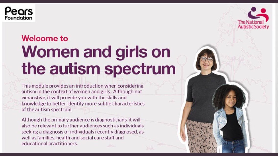 lorrainemac137's tweet image. On #WorldAutismAwarenessDay it’s an absolute pleasure to share our newest online module on autistic women &amp;amp; girls. Full of #ActuallyAutistic input. #WAGmodule @Autism @networkautism  autism.org.uk/womenonline