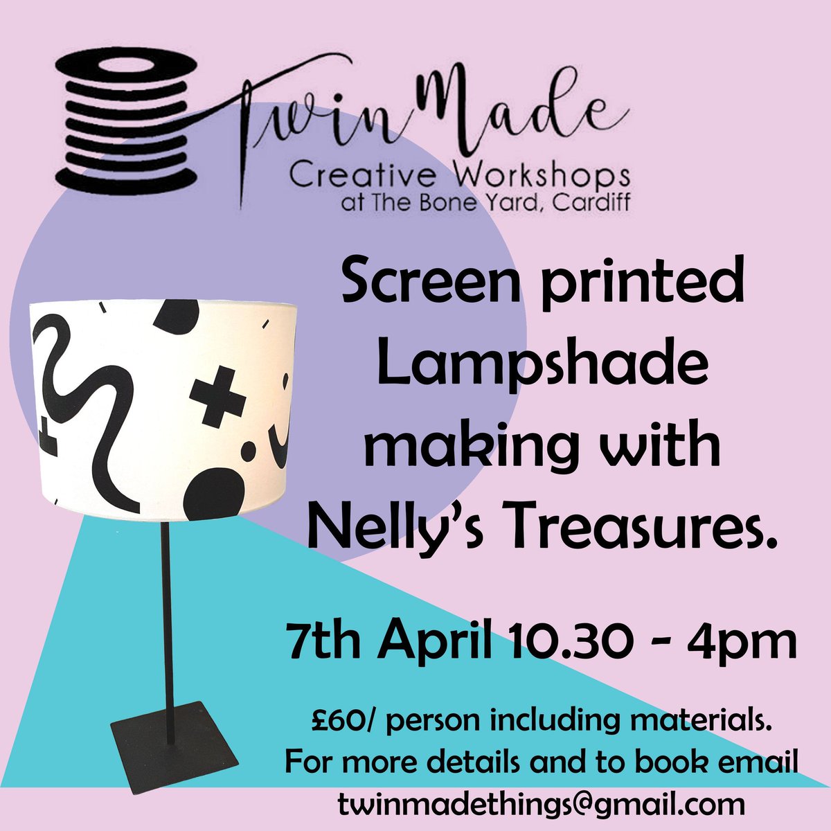 You can now buy tickets for our workshop with <a href="/NellysTreasures/">Helen.</a> on Saturday here: eventbrite.co.uk/e/screen-print… 
#Canton #Cardiff #Pontcanna #CardiffCity #Ilovesthediff #ThingstodoinCardiff #CreativeCardiff #exploreCardiff #creative #workshops #classesinCardiff #craftinginCardiff