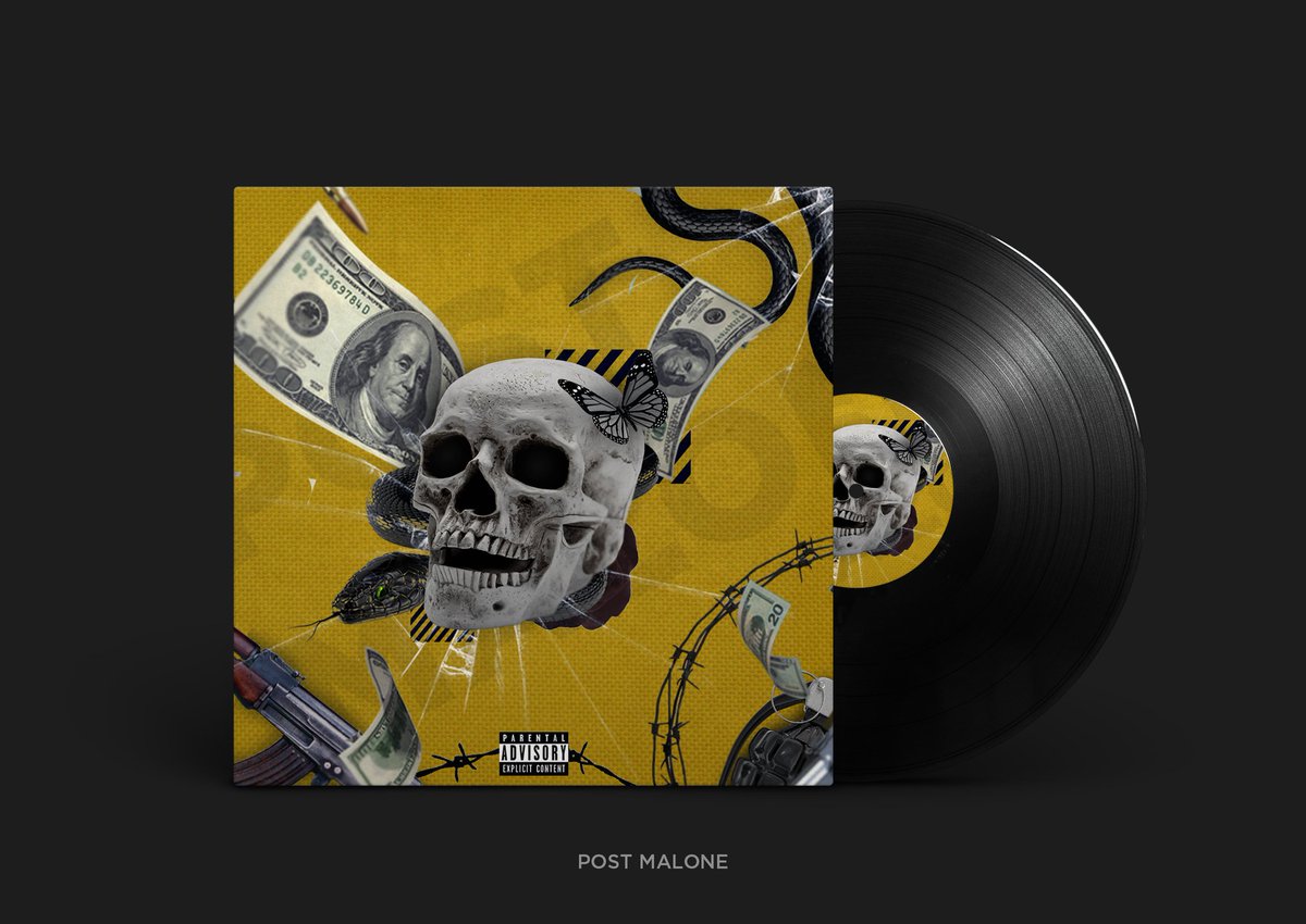 annoyedusernew's tweet photo. Cover Art For @PostMalone
First Try For A Cover Art
What Do You Think? https://t.co/9eUUhaORCE