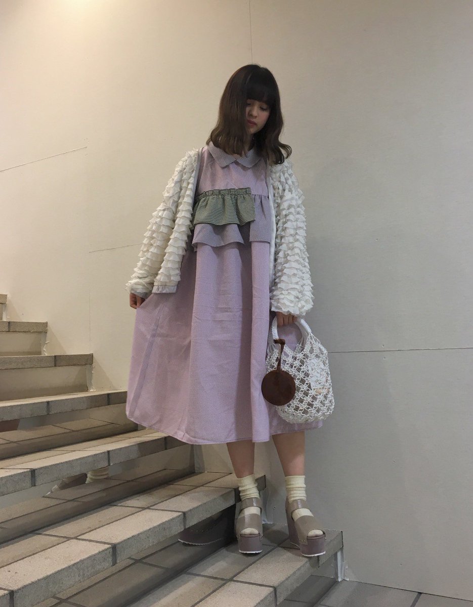 Merry Jenny 原宿店 V Twitter おすすめアイテム ギンガムパッチワークワンピース ピンク グレー 完売 ブラック 10 900 税抜 03 3470 1130 Merryjenny