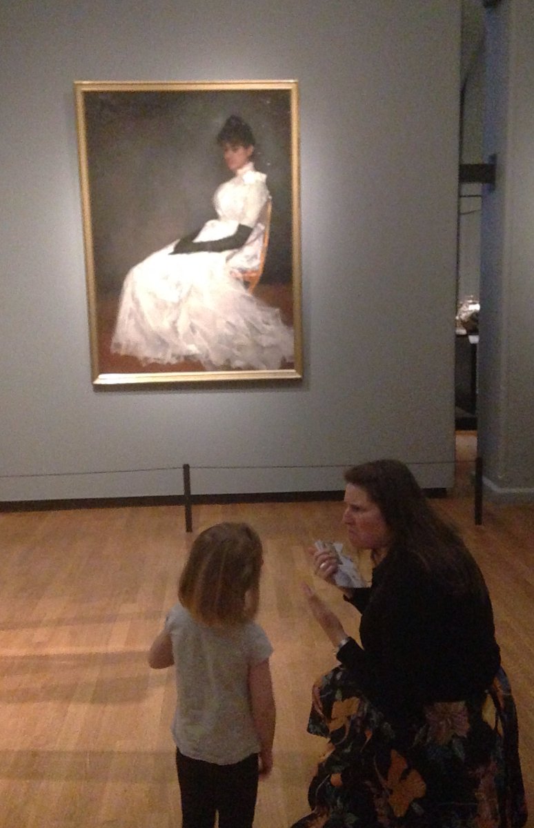 marniedaviswood's tweet photo. At the @rijksmuseum. So interesting - walked into the galleries and switched voice off immediately. Art requires full #BSL. Makes sense. Godmother is up for it! #bilingualism #codeswitcher https://t.co/QRp3daeuWh