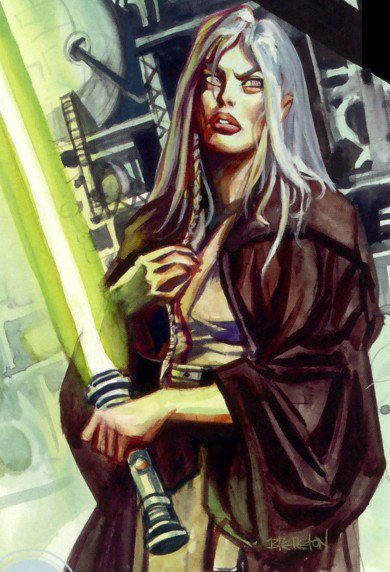 SWbot327's tweet image. ダーシャ・アサント Legends
惑星オルデラン出身の女性ジェダイ・パダワン
ジェダイ・マスターのアヌーン・ボンダーラに師事し、ナブー危機の直前には、ナイトへの昇格を目前に控えていた
しかし、コルサントの暗黒街でダース・モールと戦闘になり師と共に命を落とす