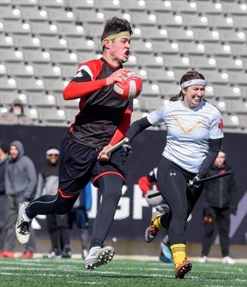 Quidditch crews take over Tim Hortons Field thespec.com/news-story/836… #HamOnt <a href="/IQAsport/">International Quadball Association</a>