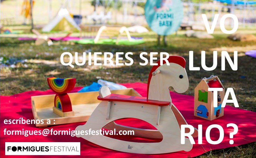 Quieres formar parte de esta jungla? 
Apúntate para ser voluntari@!