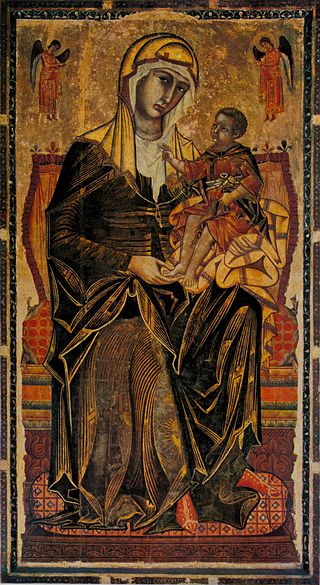 Coppo di Marcovaldo, Madonna in trono col bambino, 1261
Basilica di San Clemente in Santa Maria dei Servi, #Siena

enjoysiena.it/it/attrattore/…