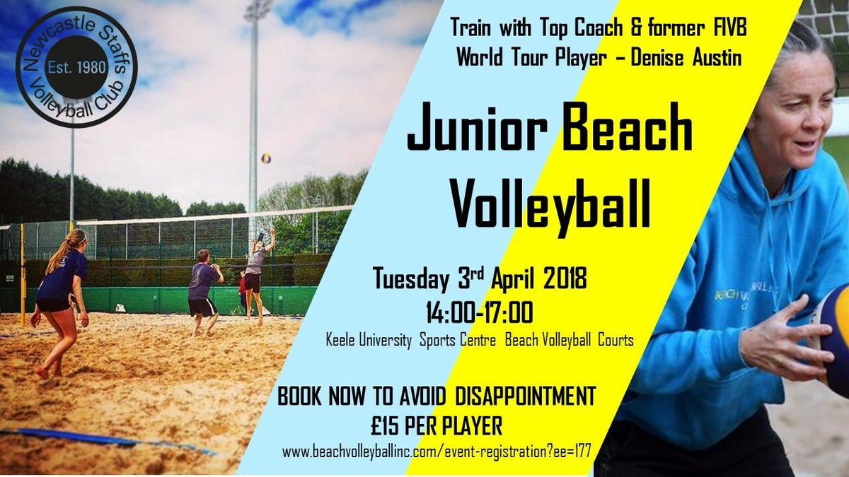 Despite today’s bad weather it’s looking great for tomorrow afternoon - if you’ve not booked yet, get it sorted before you’re too late! Juniors 2-5pm, adults 6-8pm