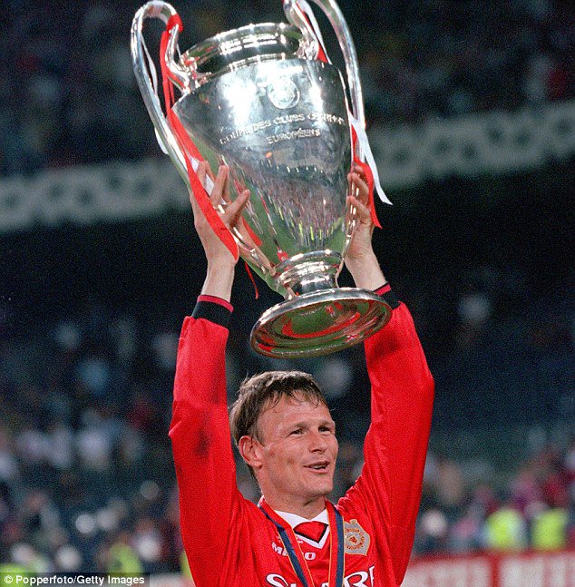   One goal One assist One Champions League trophy.
Happy Birthday, Teddy Sheringham! 