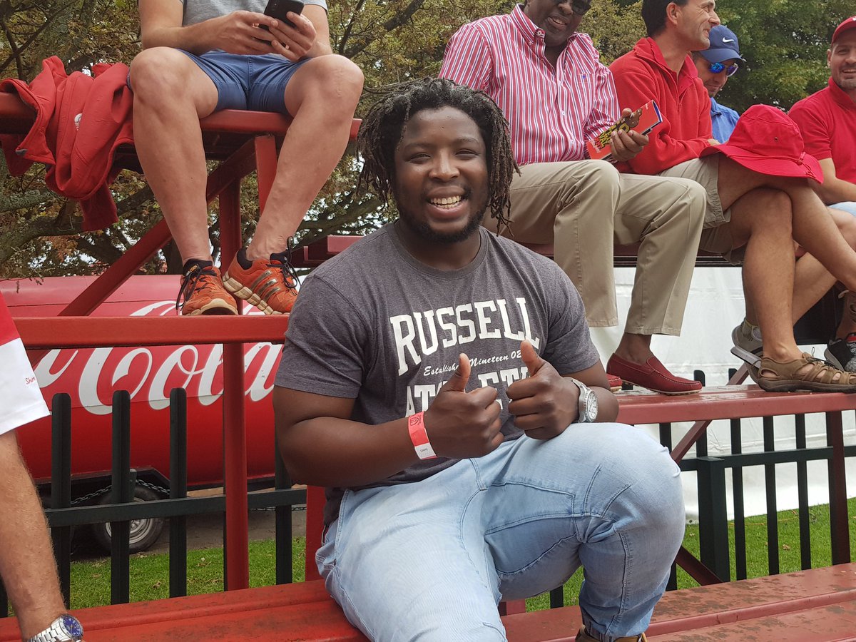 KingEdVIISchool's tweet photo. #KESFest #2018 Great to have @KingEdVIISchool Old Boy @skara2ntubeni at #SBSchoolsFest  #redchamp #redarmystrong https://t.co/Nw0KCpEqc3