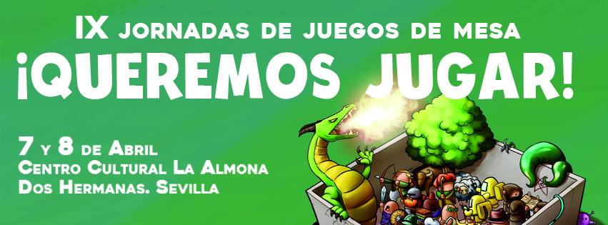 asoeldirigible's tweet photo. Y esta semana tenemos las #IXJornadas de @queremosjugar y estarémos alli con todo lo posible! El 7 y 8 de Abril en el Centro Cultural La Almona en #DosHermanas ! Venid a jugar!! https://t.co/Ghl2bWEwsn