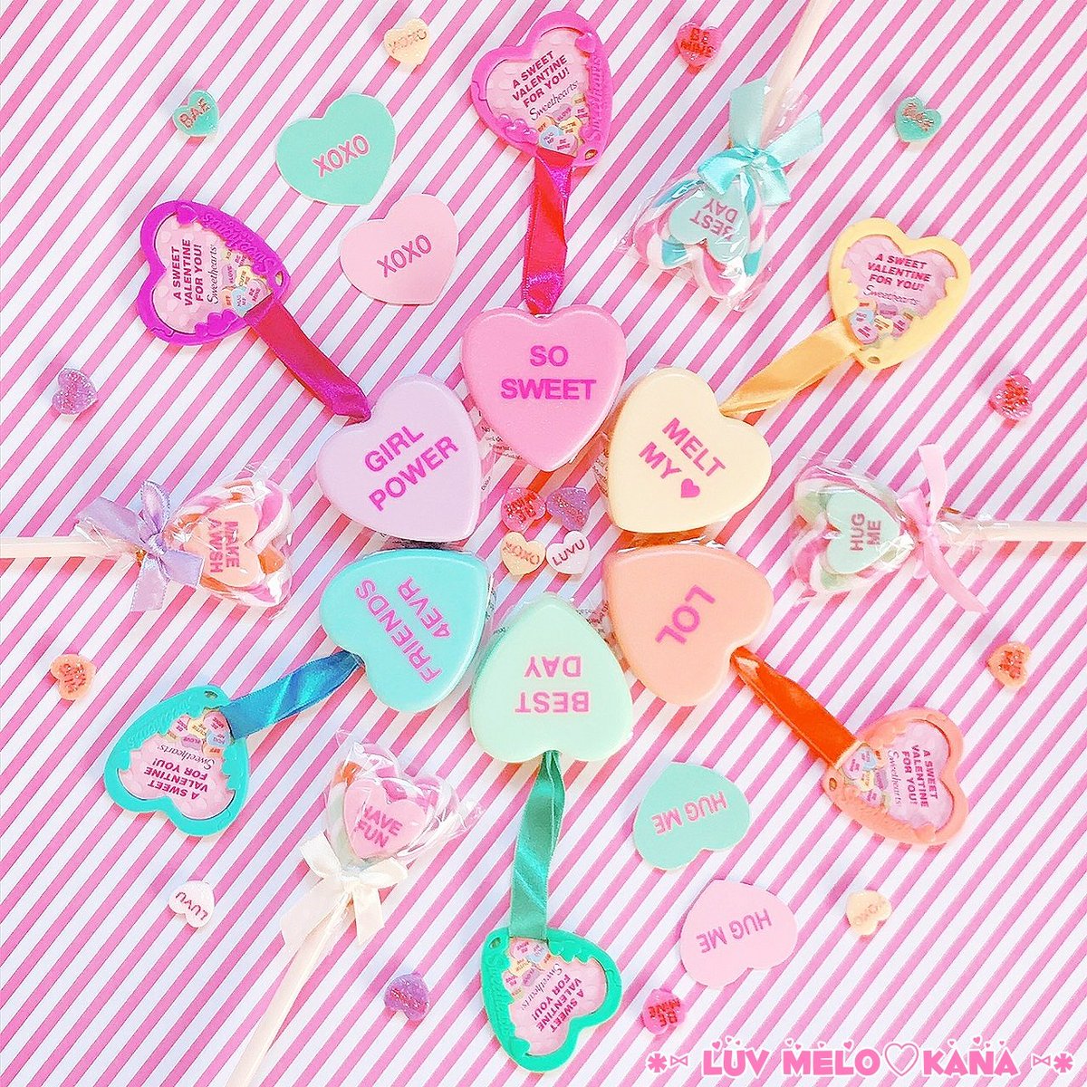 Kanaめろ 少しずつ復活 ﾟ キャンディハーツ キャンディハーツ Candyhearts キャンディハート Candyheart ファンシー Fancy ファンシートイ ミールトイ ハッピーミール ゆめかわ ゆめかわいい プラザ Plaza セリア ダイソー