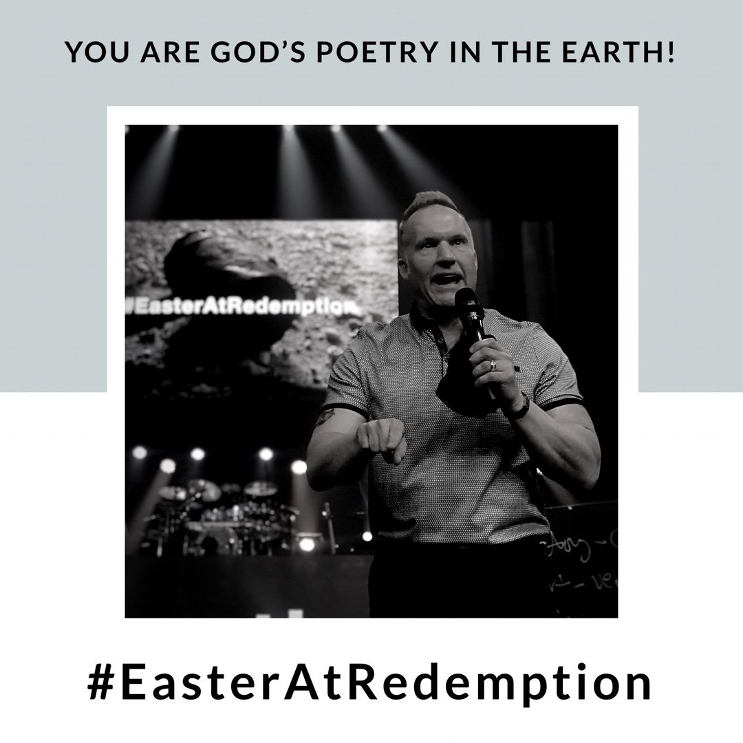 roncarpenter's tweet photo. #EasterAtRedemption is now online at https://t.co/8ZFpbewyuV. #MotivationMonday https://t.co/OjgkW5KSQu