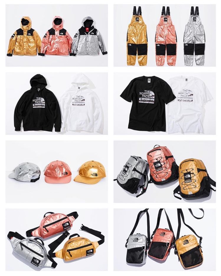 Disponible ce jeudi 5 avril 2018, The North face x Supreme SS18 ✨