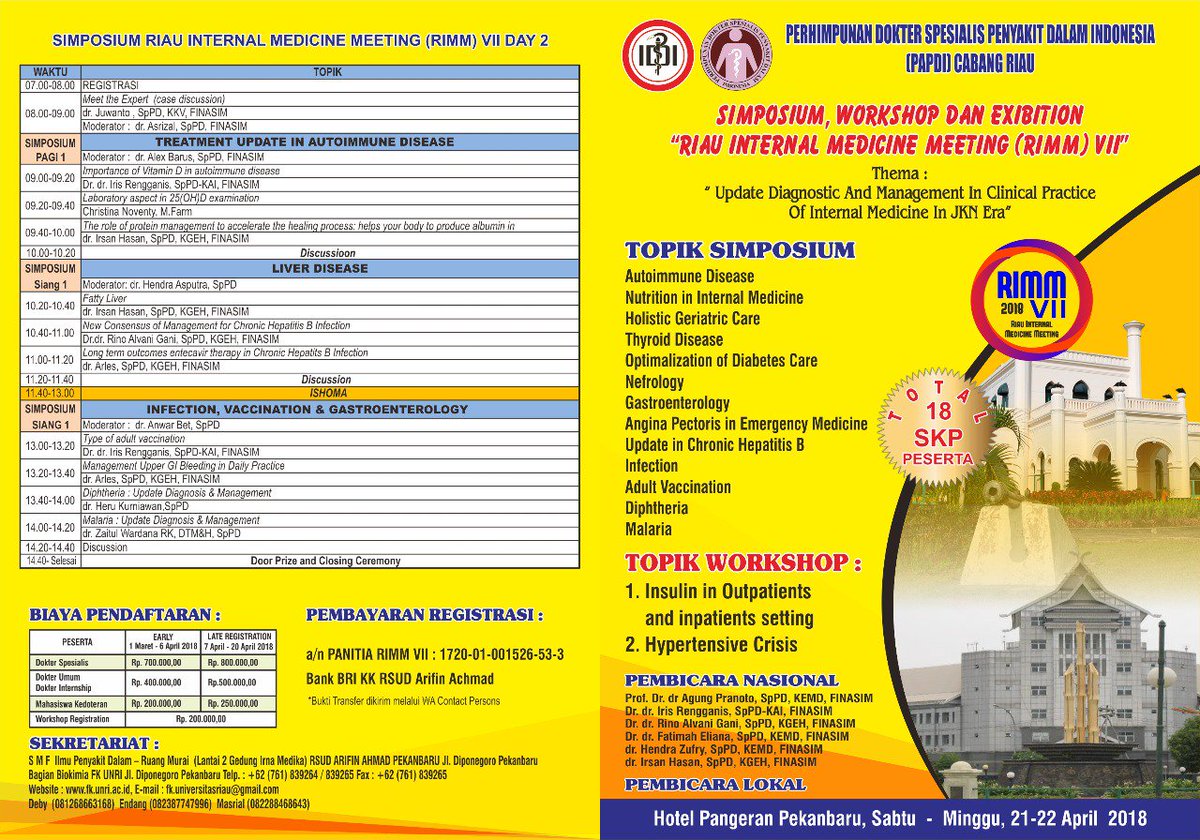 Riau Internal Medicine Meeting,