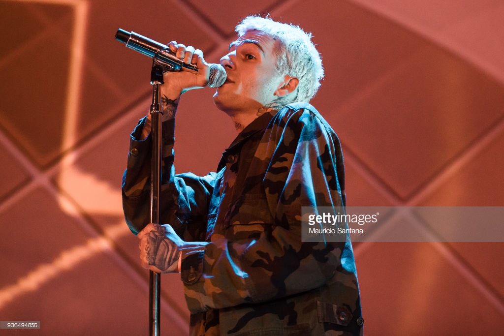 TheNBHD_PH's tweet photo. Jesse Rutherford at Cine Joai in Brazil. (21.03.2018) 📷: Mauricio Santana https://t.co/YRJGsPqWVn