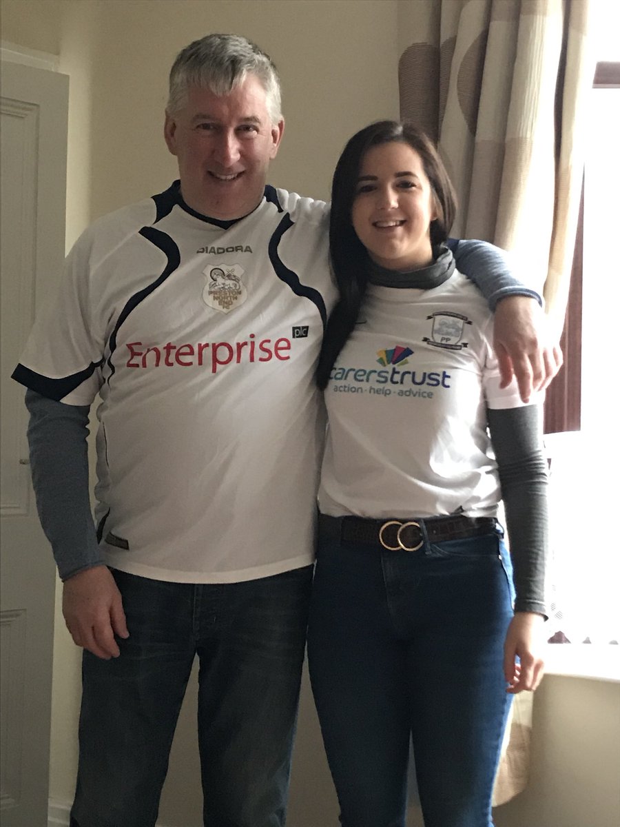 Kirbs0901's tweet photo. #RetroDay @pnefc with @GrahamKirby8 #COYW ⚽️ https://t.co/kOiX2kNoIA