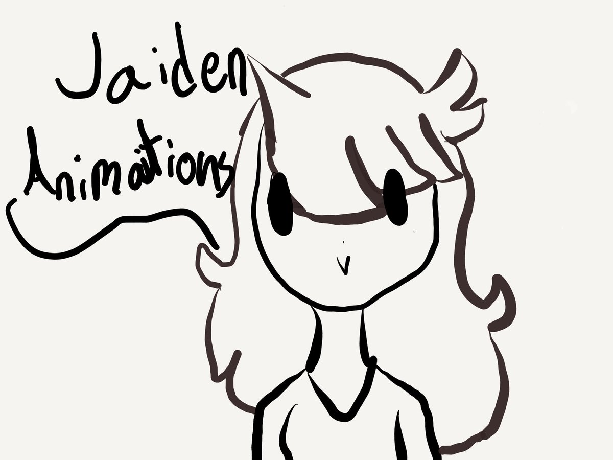 baynard's tweet photo. @JaidenAnimation
My daughter likes your channel and she drew this on my ipad https://t.co/TyjhUViY5R