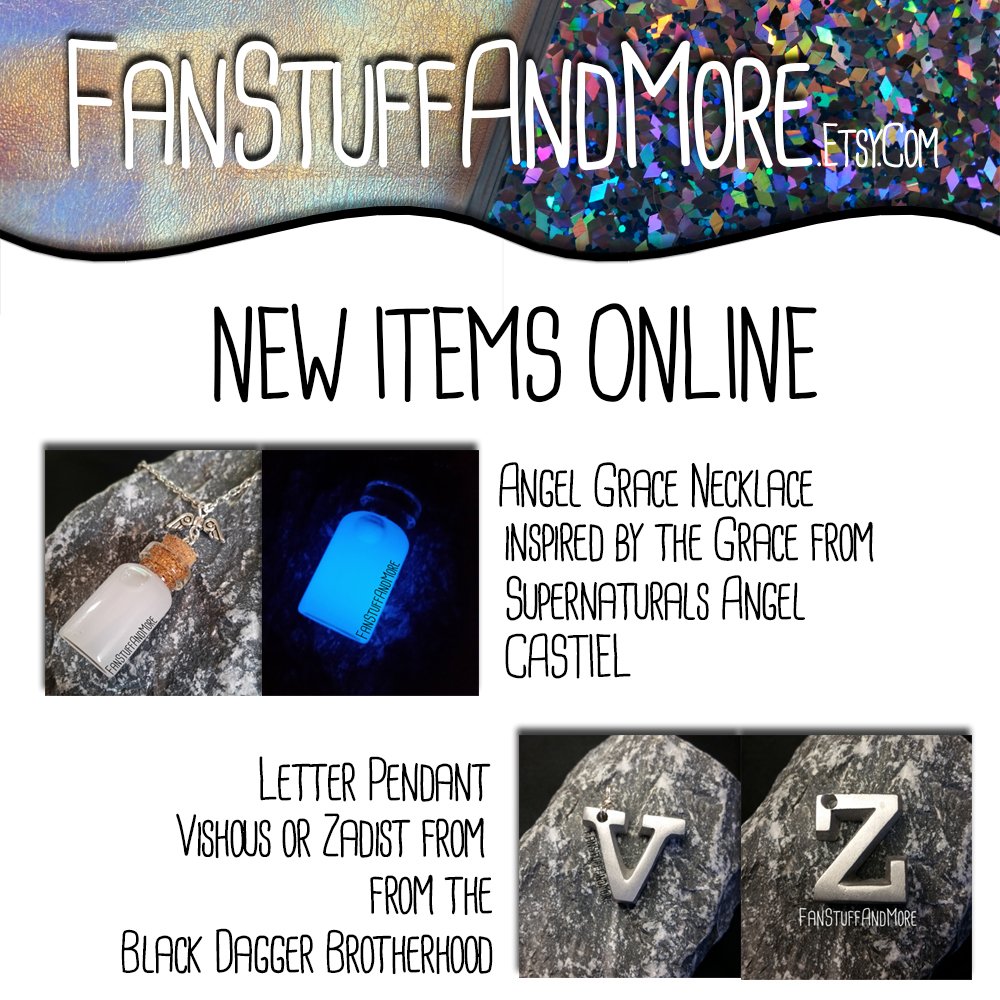 SandyWnchester's tweet image. New items finally online fanstuffandmore.etsy.com