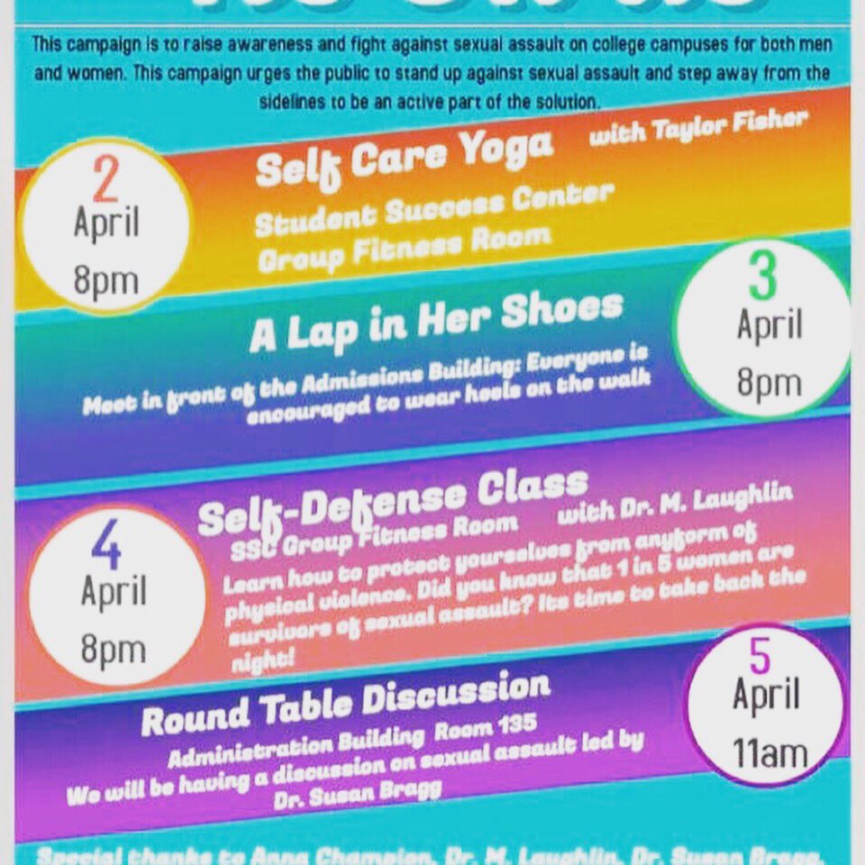 GSWCanes's tweet photo. #ItsOnUs campaign kicks off this week. Please stop by the outside of Athletic Department &amp; participate in our vision board! There are also some other great events presented by SGA to help in our efforts to bring awareness! #ItsOnUs to do the right thing! #ItsOnUsGSW https://t.co/8mjvHZgEZ6