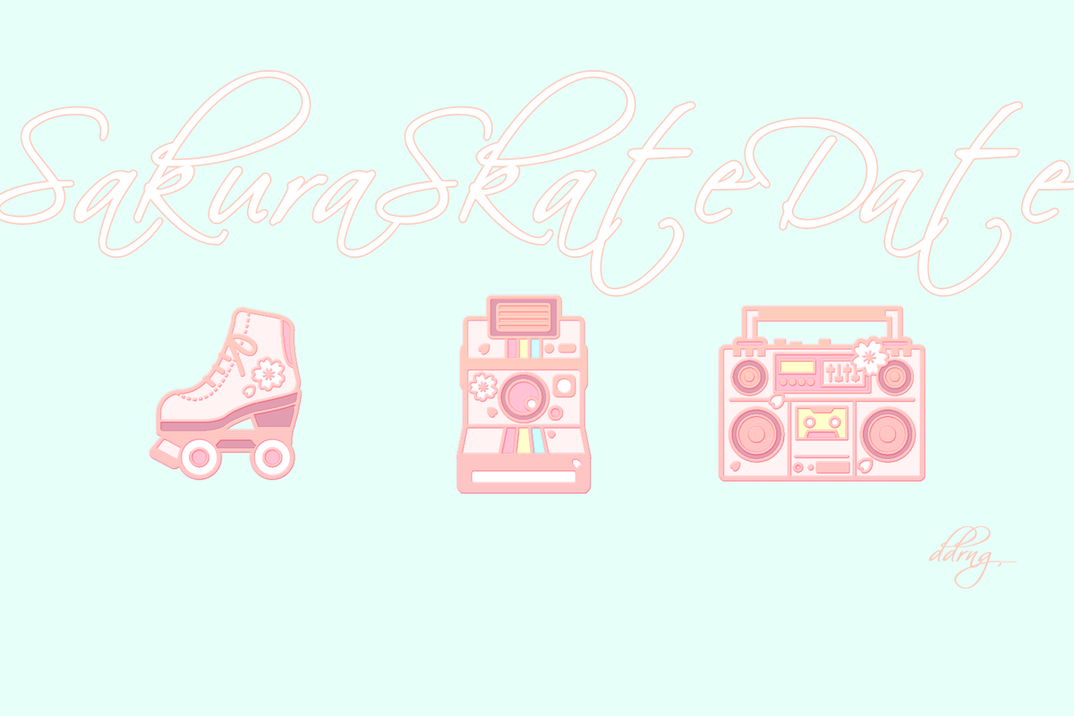 ddrng_'s tweet photo. 🌸RT 감사합니다🌸봄 한정 뱃지 <Sakura Skate Date> 뱃지 수요조사합니다.  최소수요를 달성할 경우 선입금을 받을 예정이구요, 최종 제작확정시 리트윗해주신 분들 중 한분을 추첨하여 뱃지를 드릴 예정이니 많은 알티 부탁드립니다><!!!🌸🌸  https://t.co/esJKzIUpjv🌸🌸 https://t.co/jnbQDu29gF