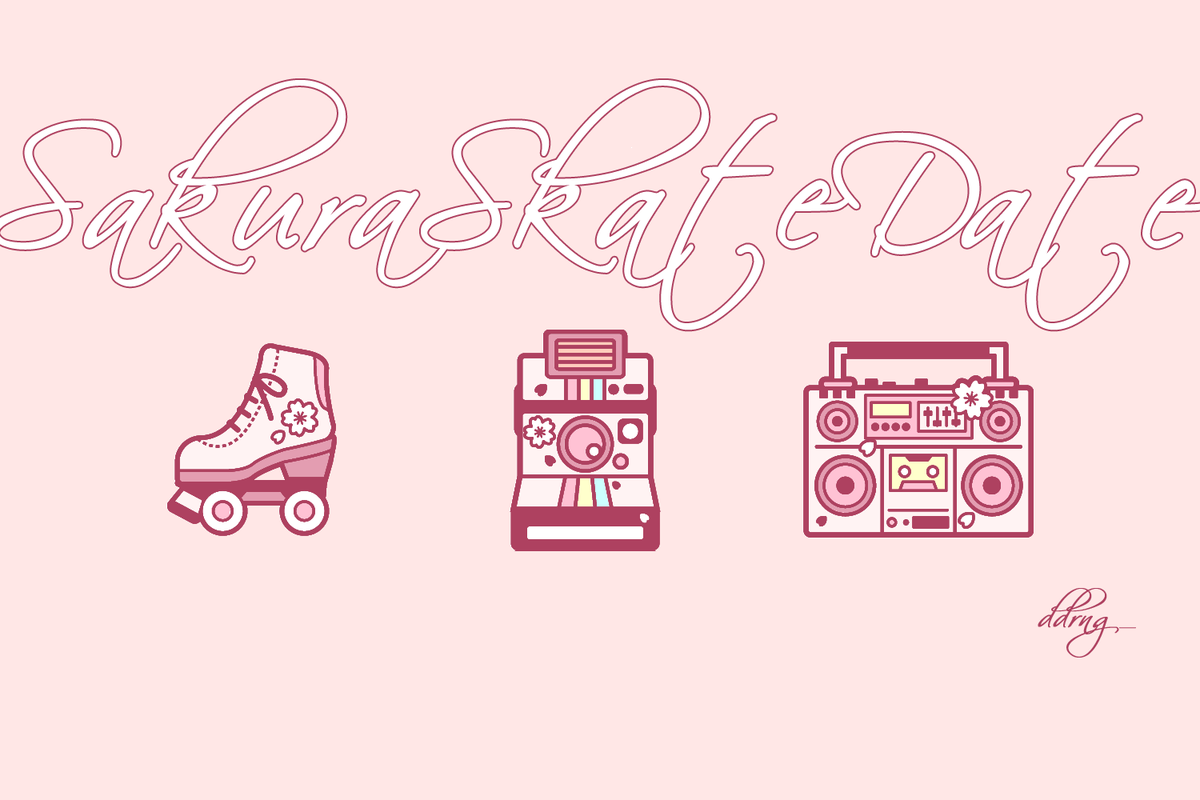 ddrng_'s tweet photo. 🌸RT 감사합니다🌸봄 한정 뱃지 <Sakura Skate Date> 뱃지 수요조사합니다.  최소수요를 달성할 경우 선입금을 받을 예정이구요, 최종 제작확정시 리트윗해주신 분들 중 한분을 추첨하여 뱃지를 드릴 예정이니 많은 알티 부탁드립니다><!!!🌸🌸  https://t.co/esJKzIUpjv🌸🌸 https://t.co/jnbQDu29gF