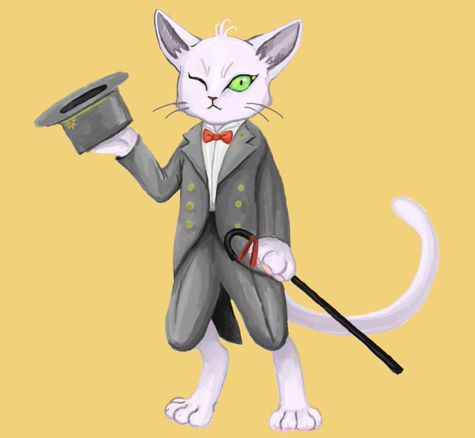 猫紳士のtwitterイラスト検索結果 古い順