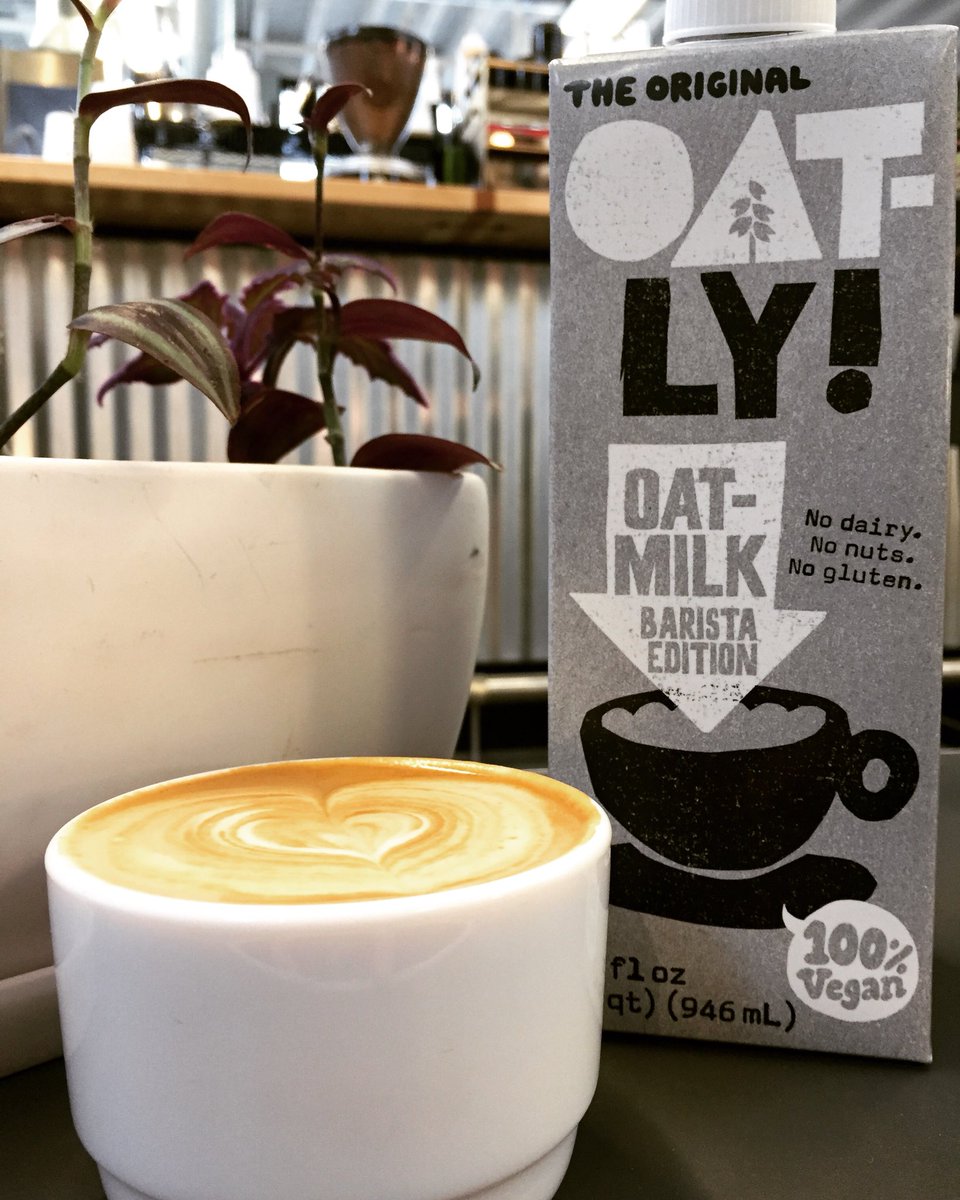 planetarycoffee's tweet image. Hey gang, we’re back!! And now with more oats! @OatlyUS Oat Milk now available for your favorite beverage! .
.
.
#coffee #coffeeshop #traversecity #michigan #oats #oatmilk #cappuccino #latte #macchiato #espresso #oatly #wereback #april #monday