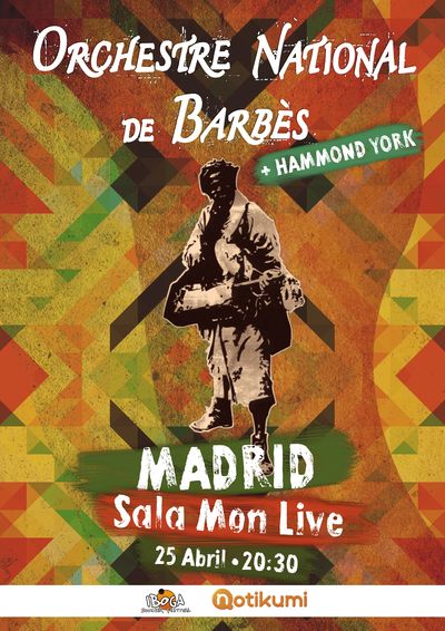 .<a href="/SalaMonMadrid/">Sala MON Live</a> se enorgullece de recibir al colectivo francés #OrchestreNationalDeBarbès en su paso por España el próximo 25 de abril.

Entradas a la venta en notikumi.com/2018/4/25/conc…