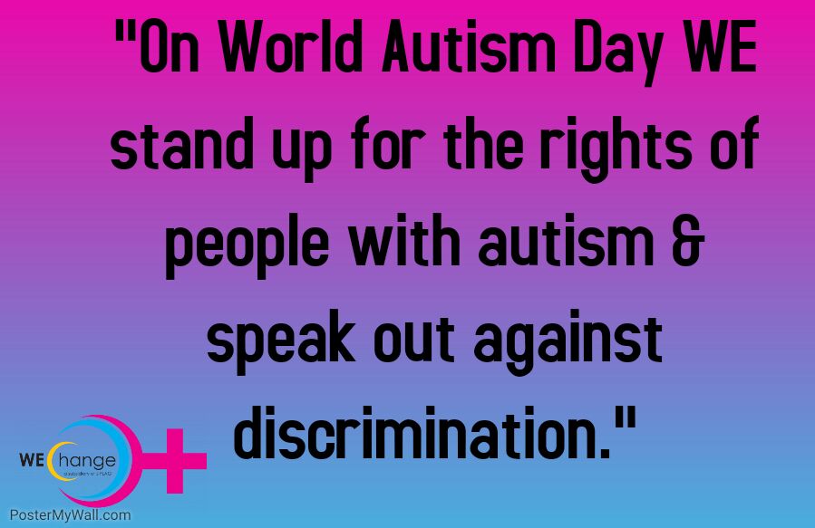 April 2 is recognized as World Autism Awareness Day.🧠

Today WE celebrate the unique and uncommon talents of those with #autism. Let's not focus on their #disabilities instead, let's focus on their #specialabilities.

Accept, Understand, Love 💙 #AutismDay2018 #AutismAwareness