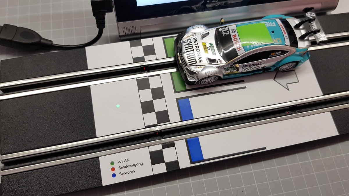 fun_tinker's tweet image. Almost done. I still have some software timing problems to solve and test a lot.

#carrera #makermovement #maker #tinkerfun #adafruitfeather #esp8266 #speed #sensor #kids #fatherandson #familiy #toys #speedometer #tachometer #nodered #raspberrypi