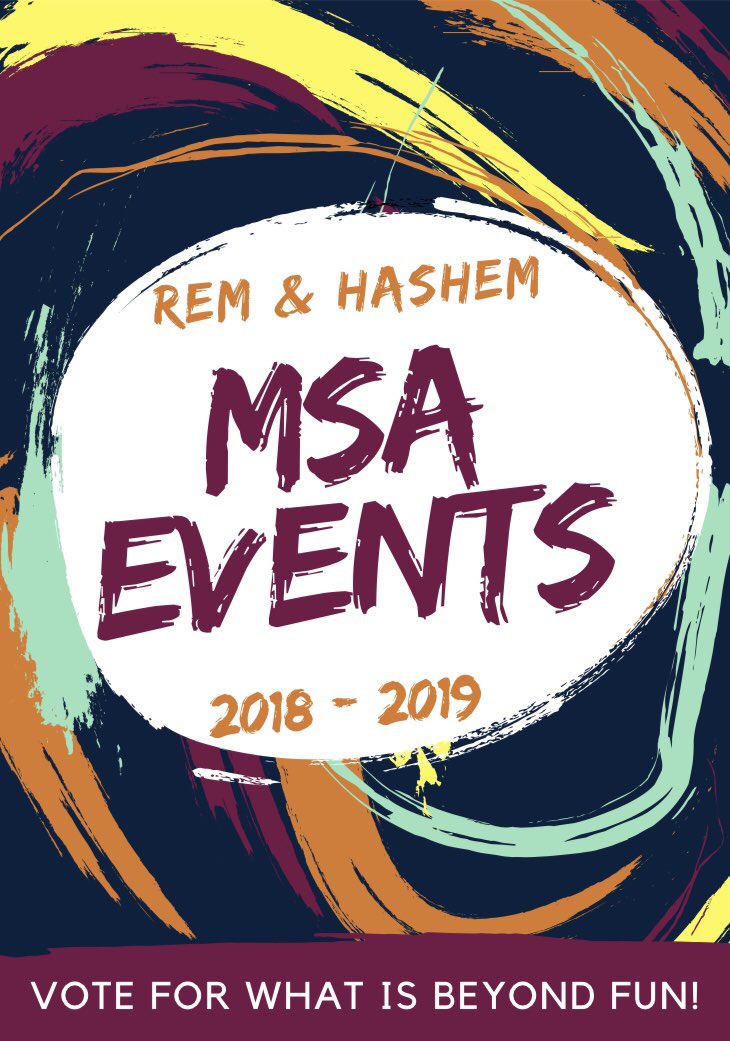 ReemElsayyad_'s tweet image. #MSAEvents  
#MSAElections