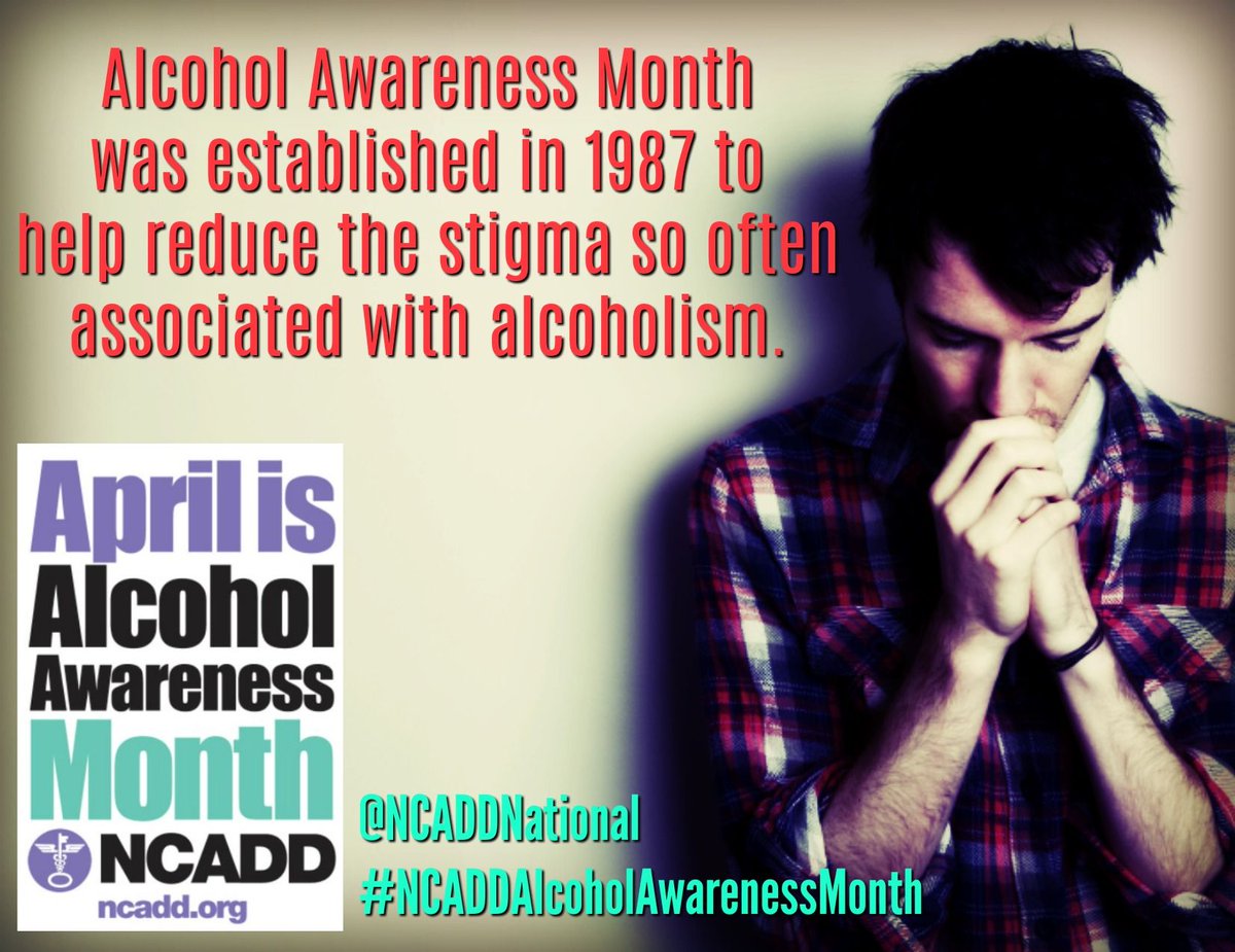 NCADDNational's tweet image. Each April, NCADD’s National Network of Affiliates and other supporting organizations across the country will use this opportunity to address the Nation’s #1 public health problem: bit.ly/2pxCjTh  #NCADDAlcoholAwarenessMonth