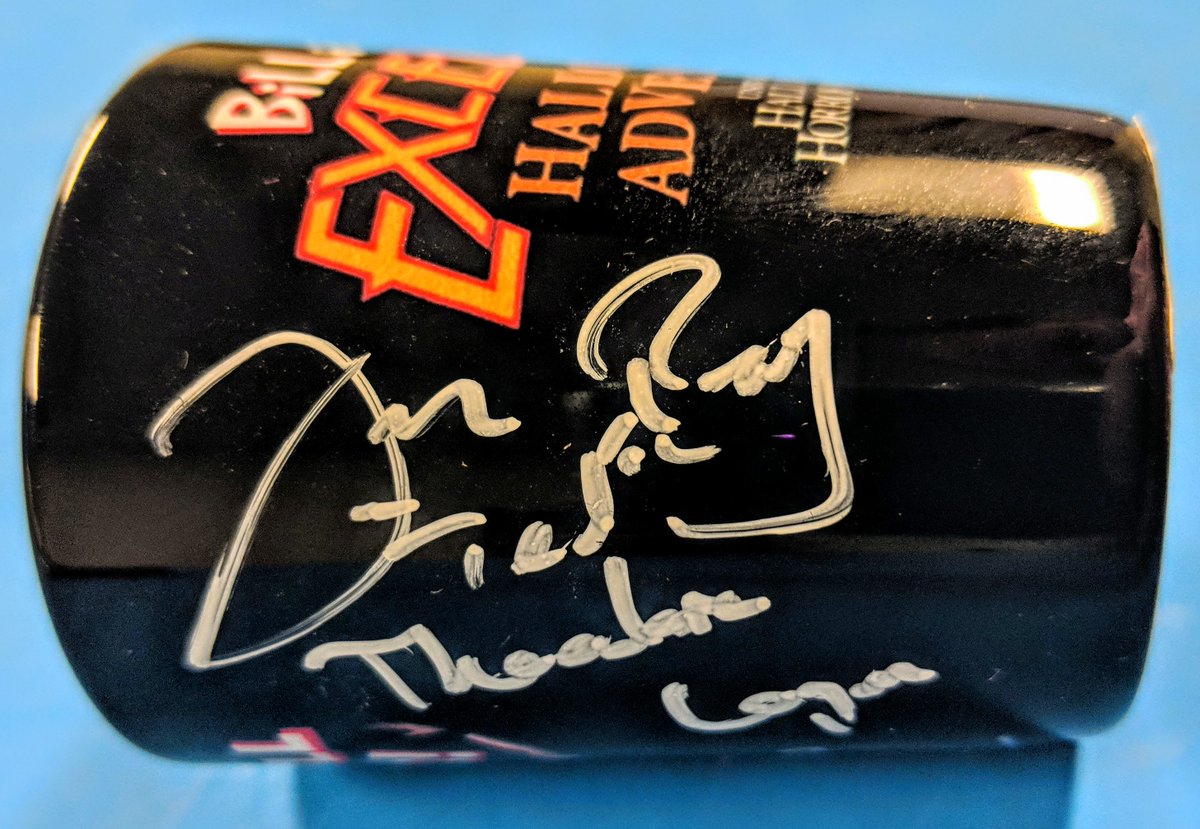 HHNRumors's tweet image. GIVEAWAY! HHN27 Bill and Ted's Excellent Halloween Adventure Farewell Dudes shot glass SIGNED by the excellent @jasonryanperry! Retweet and Follow to enter. Contest ends tomorrow (4/3/2018) at noon EST. Good luck, dudes! #HHN28