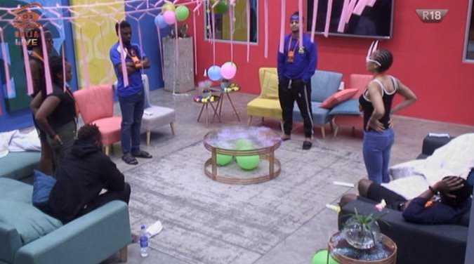 #BBNaija 2018 Week 10 Update; Khloe wins head of house as Cee-C,Lolu,Alex,Nina,Rico Swavey and Miracle are Nominated for Eviction.. #BBNaija 2018 Week 10 Update; Khloe wins head of house as Cee-C,Lolu,Alex,Nina,Rico Swavey and Miracle are Nominated for Eviction..